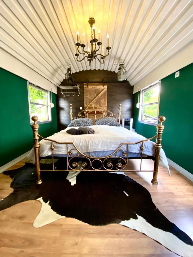 Willa Gleis 1, Eisenbahn Waggon Mit Whirlpool Und Ofen Dahlem  Zewnętrze zdjęcie