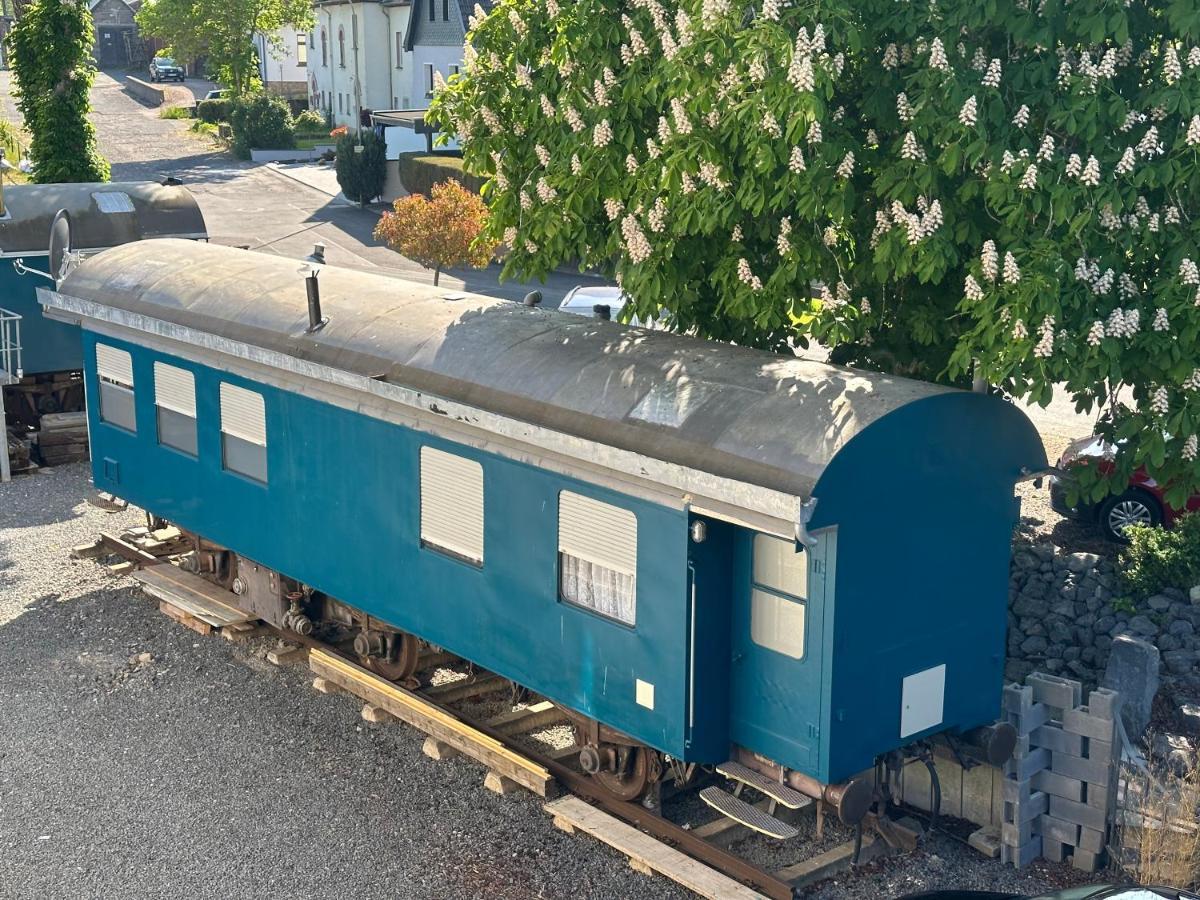 Willa Gleis 1, Eisenbahn Waggon Mit Whirlpool Und Ofen Dahlem  Zewnętrze zdjęcie
